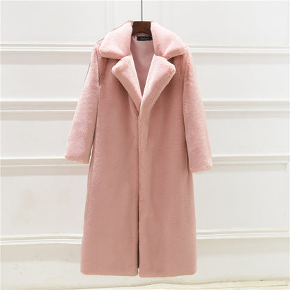 Stylish Rex Rabbit Fur Coats for Teens in Winter