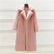 Stylish Rex Rabbit Fur Coats for Teens in Winter