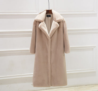 Stylish Rex Rabbit Fur Coats for Teens in Winter