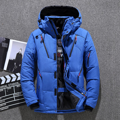 Men's Short Goose Down Jackets for Everyday Style