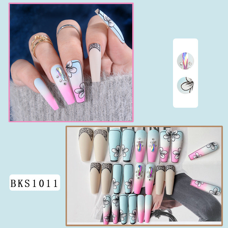 Trendy European and American Ins-Style Wear-On Nails