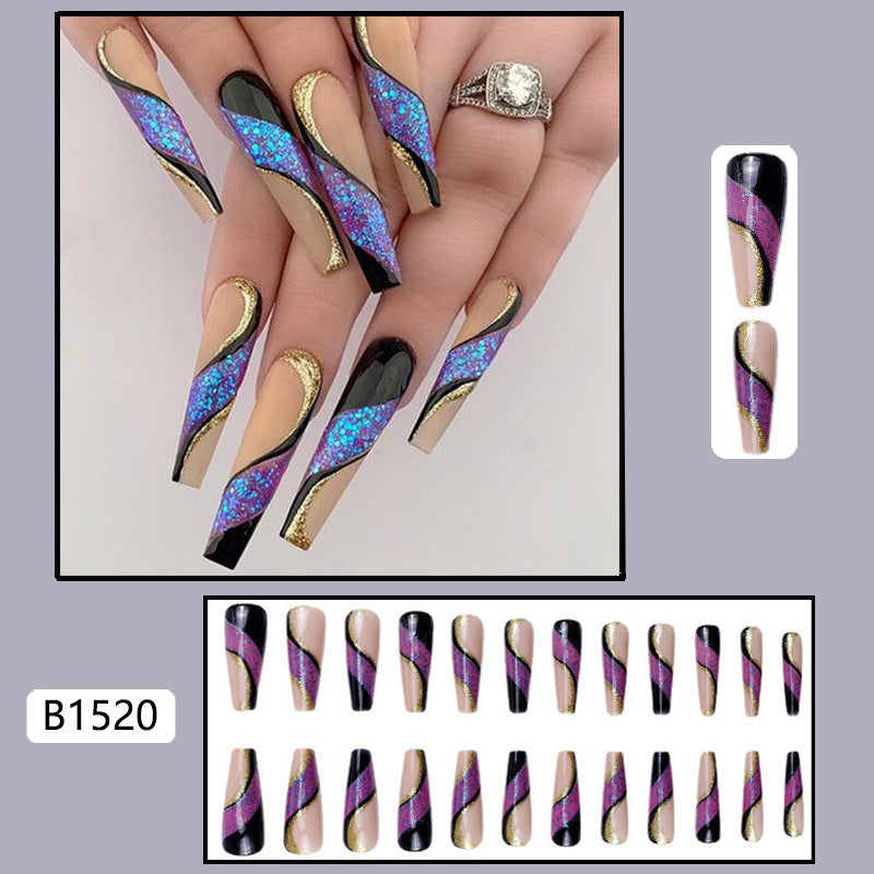 Trendy European and American Ins-Style Wear-On Nails