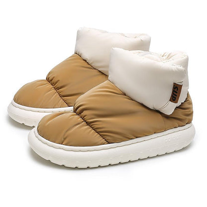 Cozy Wrapped Cotton Slippers for Women: Winter Comfort