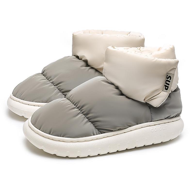 Cozy Wrapped Cotton Slippers for Women: Winter Comfort