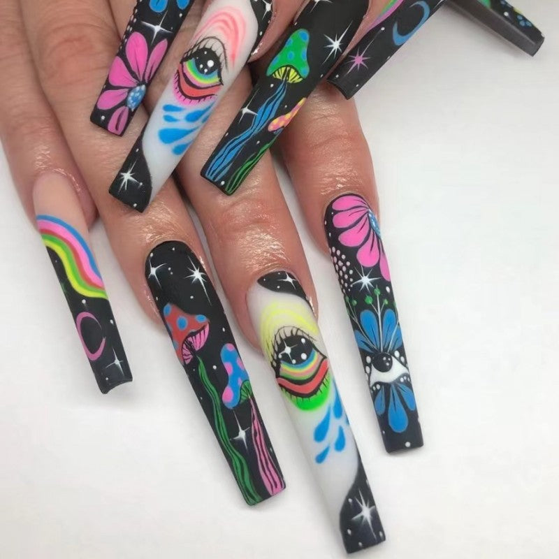 Trendy European and American Ins-Style Wear-On Nails