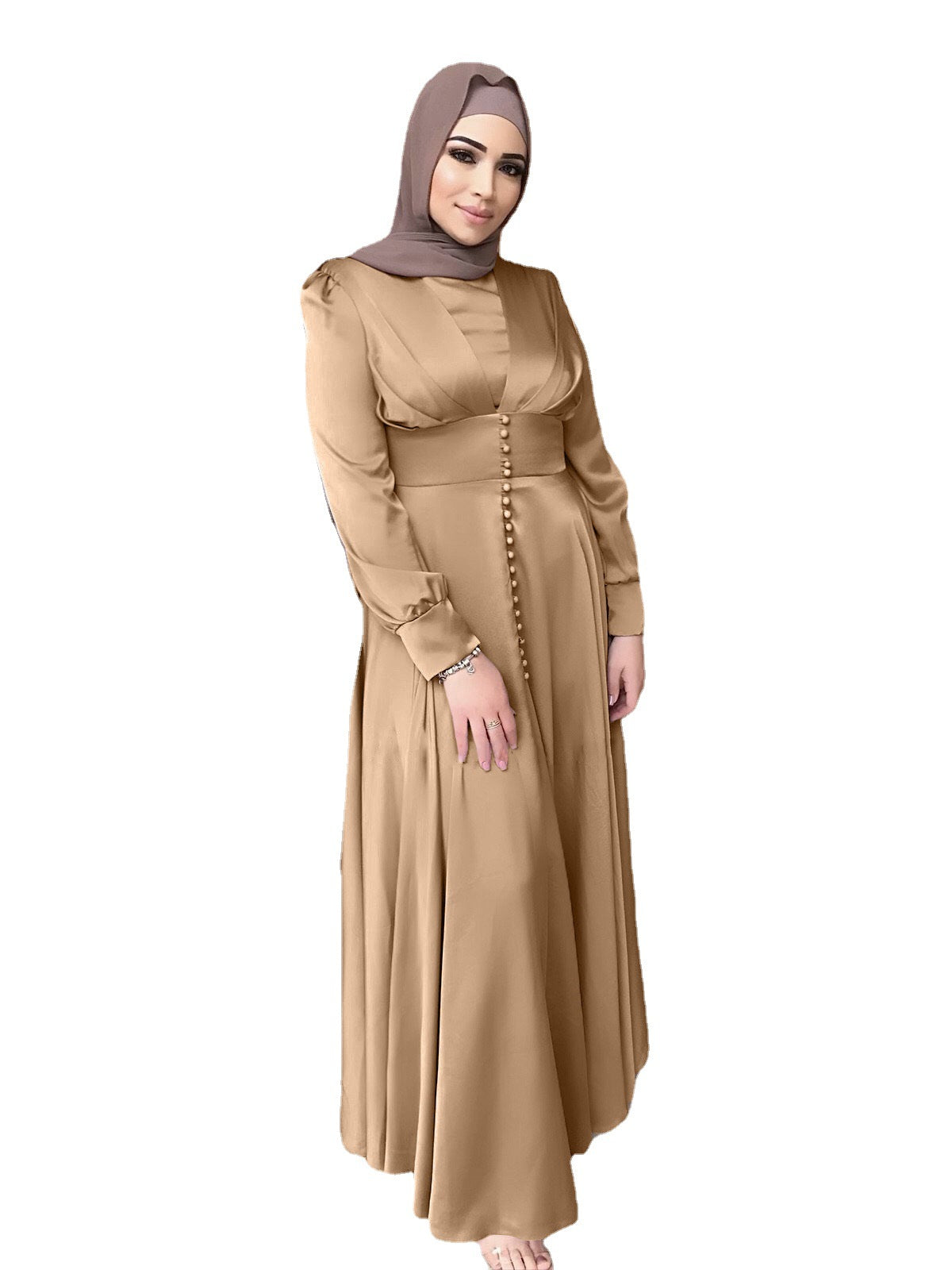 Modern Beaded Muslim Abayas for Summer: Style & Elegance