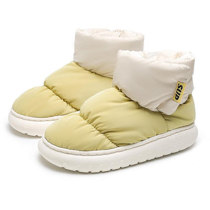 Cozy Wrapped Cotton Slippers for Women: Winter Comfort