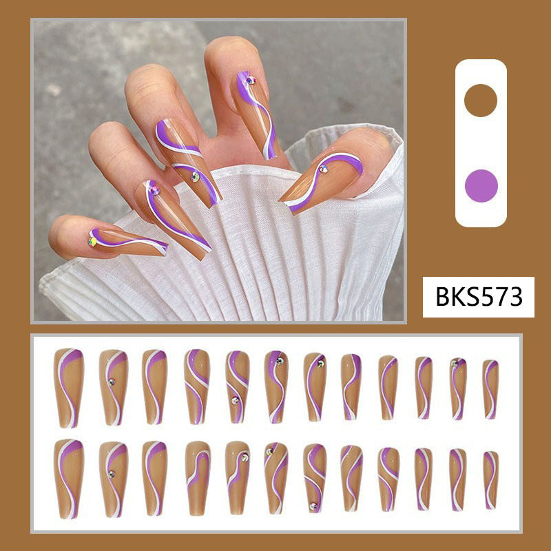 Trendy European and American Ins-Style Wear-On Nails