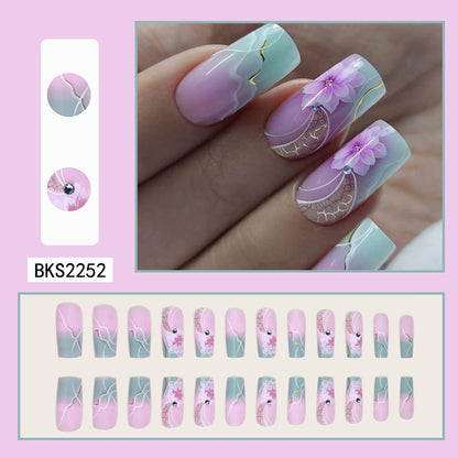 Trendy European and American Ins-Style Wear-On Nails