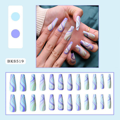 Trendy European and American Ins-Style Wear-On Nails