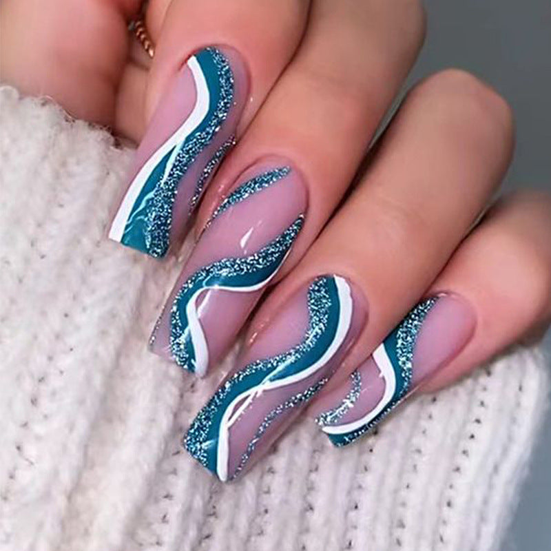 Trendy European and American Ins-Style Wear-On Nails