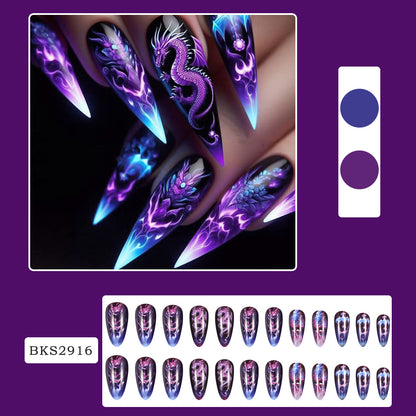 Trendy European and American Ins-Style Wear-On Nails