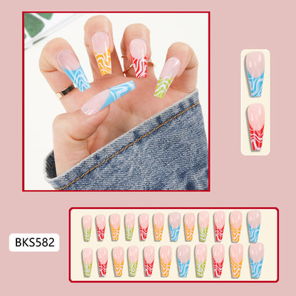 Trendy European and American Ins-Style Wear-On Nails