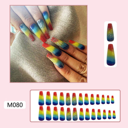 Trendy European and American Ins-Style Wear-On Nails