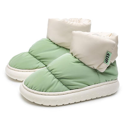 Cozy Wrapped Cotton Slippers for Women: Winter Comfort