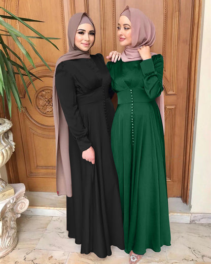 Modern Beaded Muslim Abayas for Summer: Style & Elegance