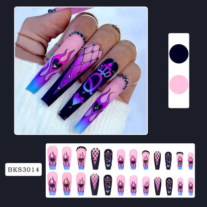 Trendy European and American Ins-Style Wear-On Nails