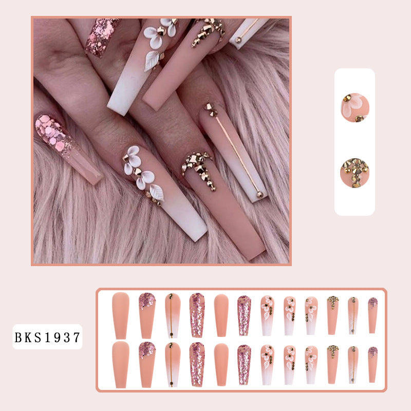 Trendy European and American Ins-Style Wear-On Nails