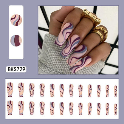 Trendy European and American Ins-Style Wear-On Nails