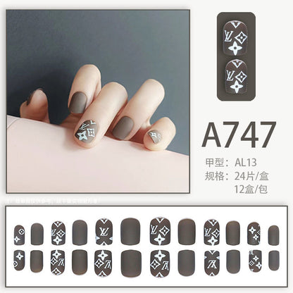 Fresh French Flower Manicure with Ice and Transparent Stars