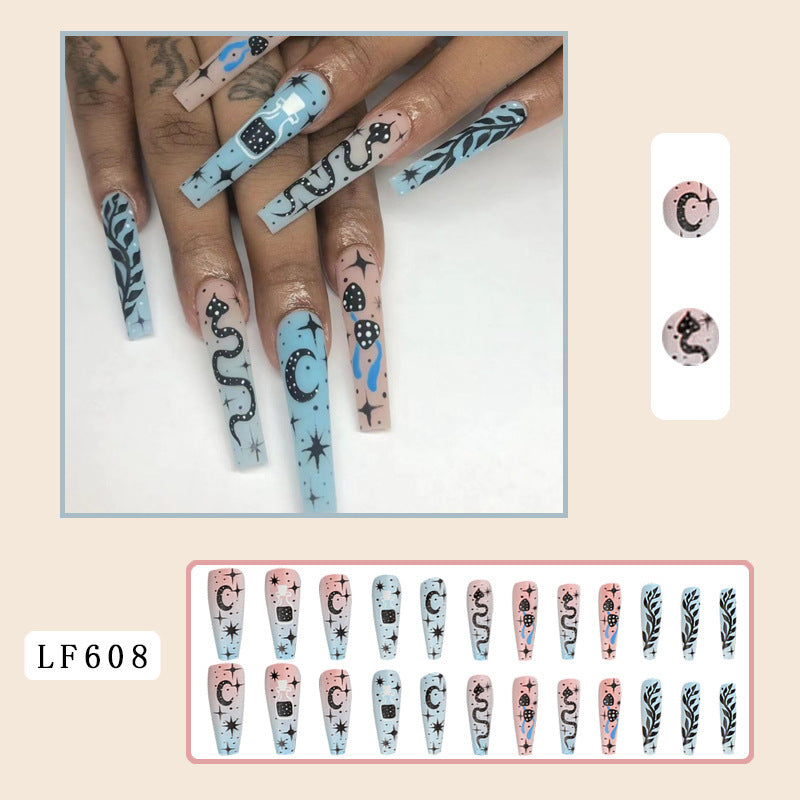 Trendy European and American Ins-Style Wear-On Nails