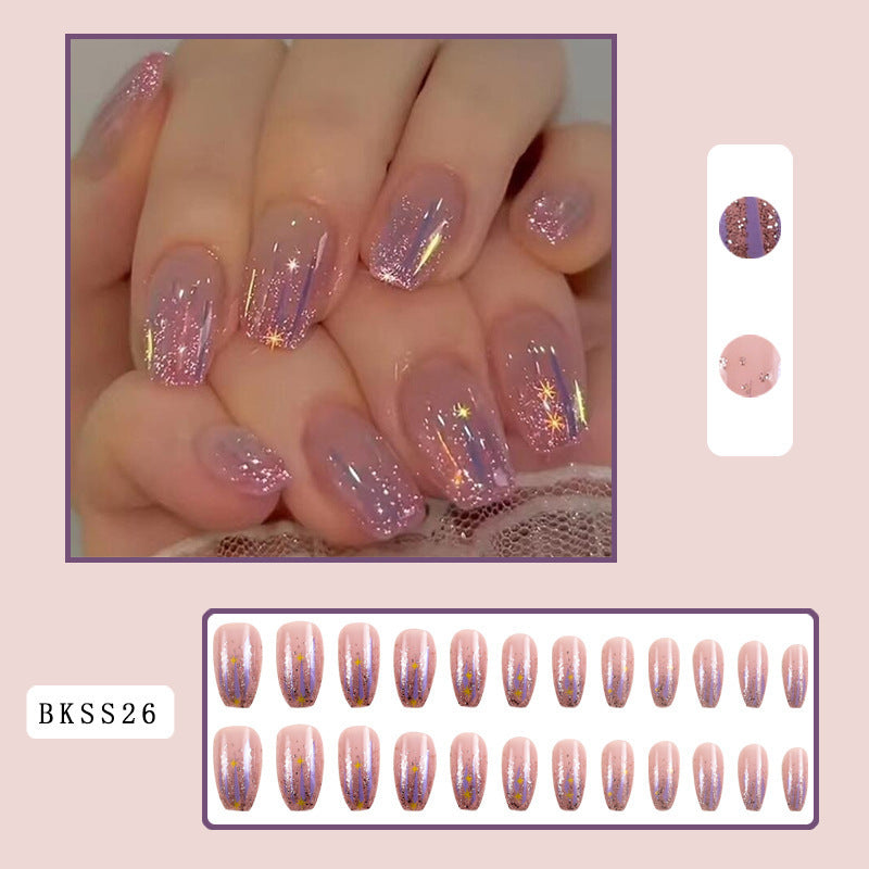 Trendy European and American Ins-Style Wear-On Nails