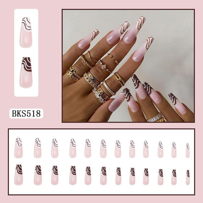 Trendy European and American Ins-Style Wear-On Nails