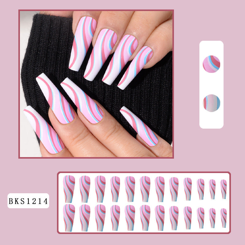 Trendy European and American Ins-Style Wear-On Nails