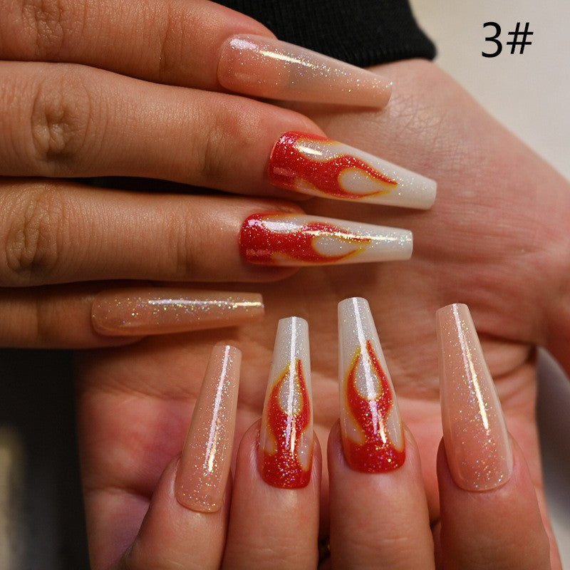 Trendy European and American Ins-Style Wear-On Nails