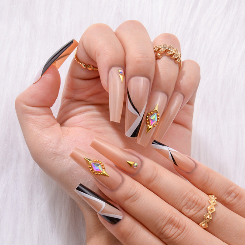 Trendy European and American Ins-Style Wear-On Nails