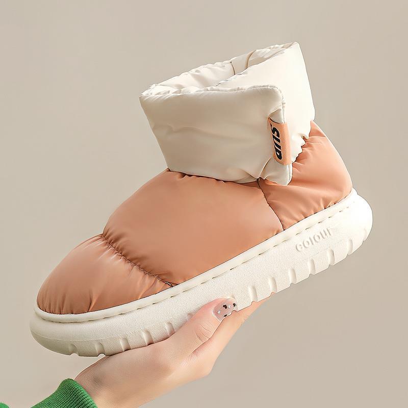 Cozy Wrapped Cotton Slippers for Women: Winter Comfort